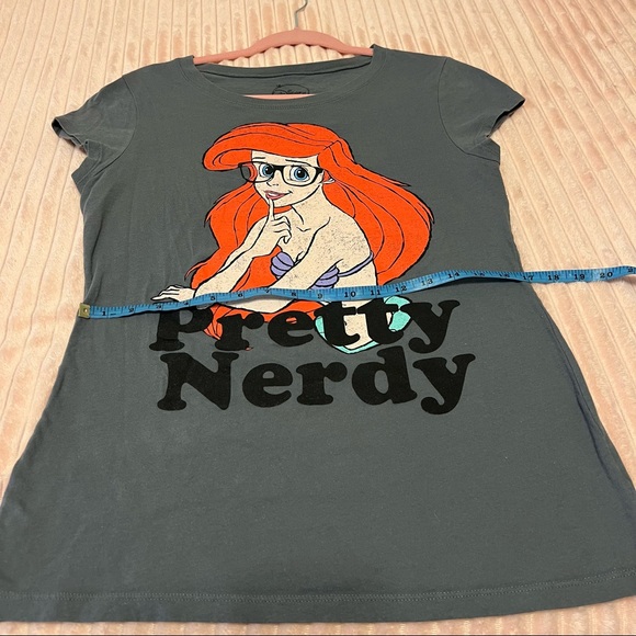 Disney Ariel Pretty Nerdy 🤓 Shirt - Picture 8 of 8